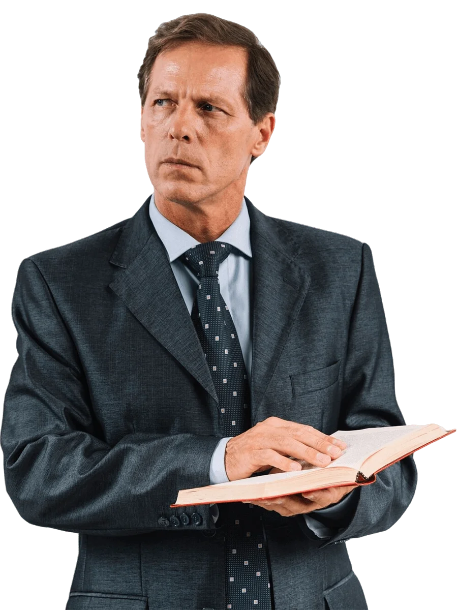 mature-male-lawyer-holding-law-book-standing-courtroom
